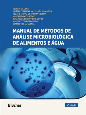cover image of Manual de métodos de análise microbiológica de alimentos e água
